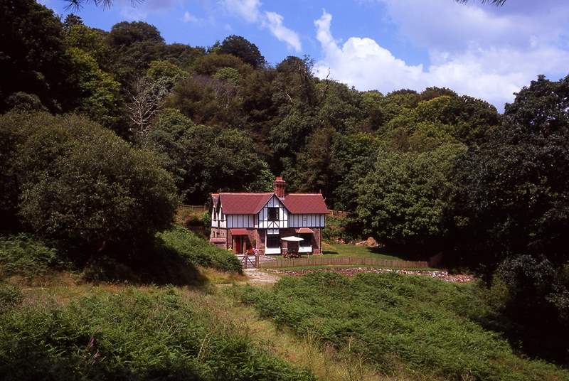 Lady Emma's Cottage is in wonderful surroundings, with no neighbours and just the occasional passing walkers.