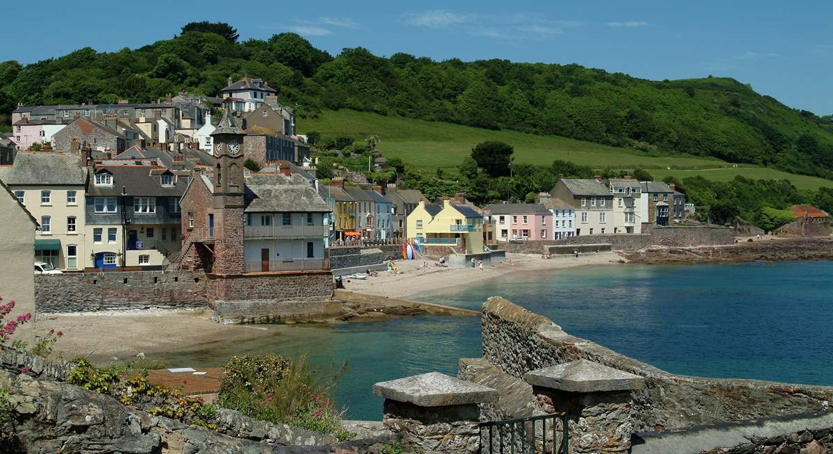 Looking down on the village of Kingsand.