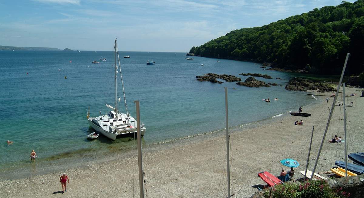 The beach at Cawsand.