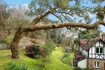 The gardens are delightful all year round!