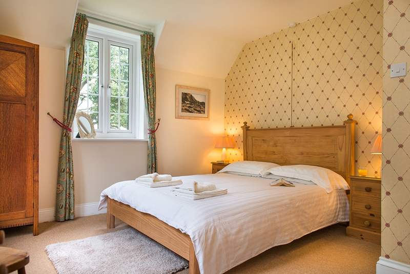 Bedroom 2 is double aspect, making it wonderfully light and airy.