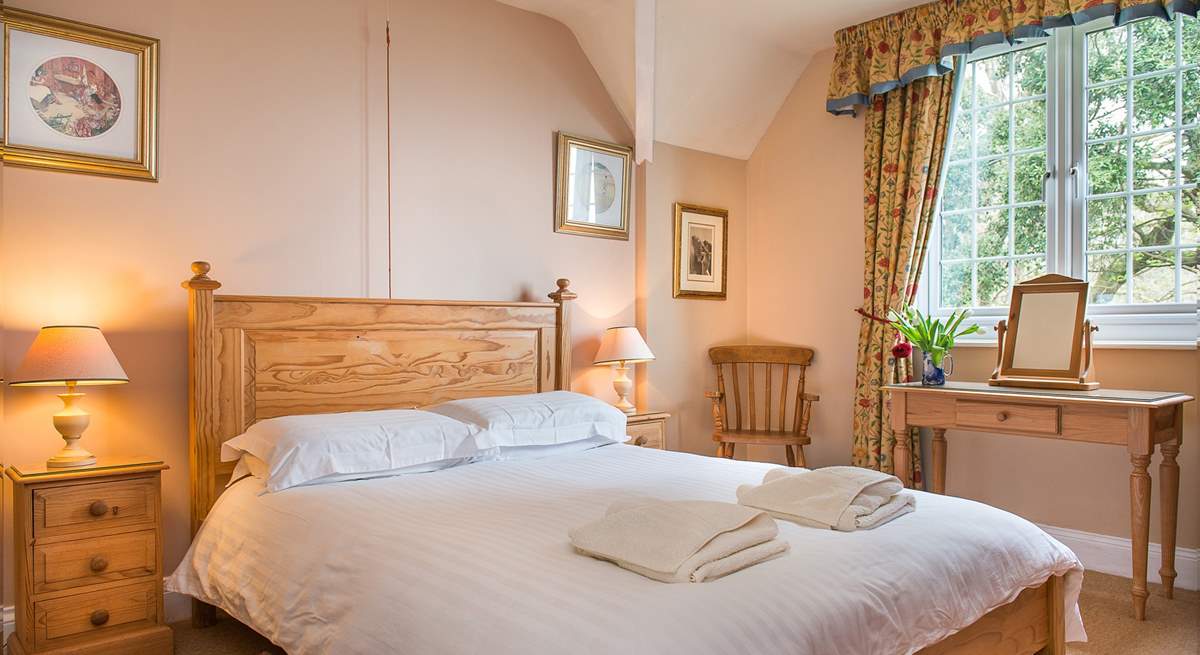 There are four beautifully appointed bedrooms.