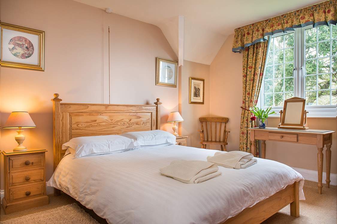 There are four beautifully appointed bedrooms.