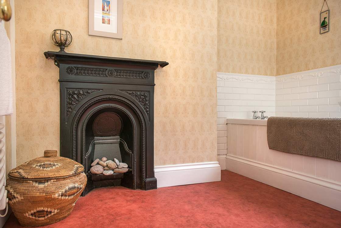 One of 2 bathrooms on the first floor.