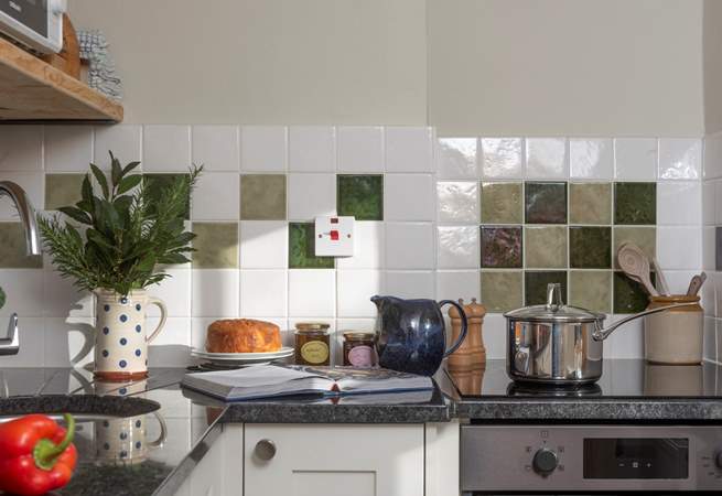 Natural light fills this well appointed space.