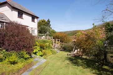 Lovely Lowarth basks in sunshine all day.