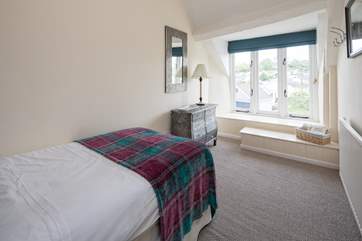 Bedroom 3 has beautiful views over the garden.
