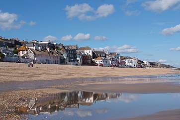 Lyme Regis is in the other direction, just over the border into Dorset, an easy drive from Beer.