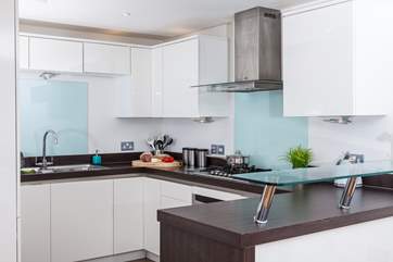 The fabulous kitchen-area.