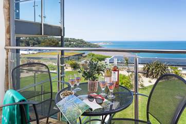 The view across to St Ives.