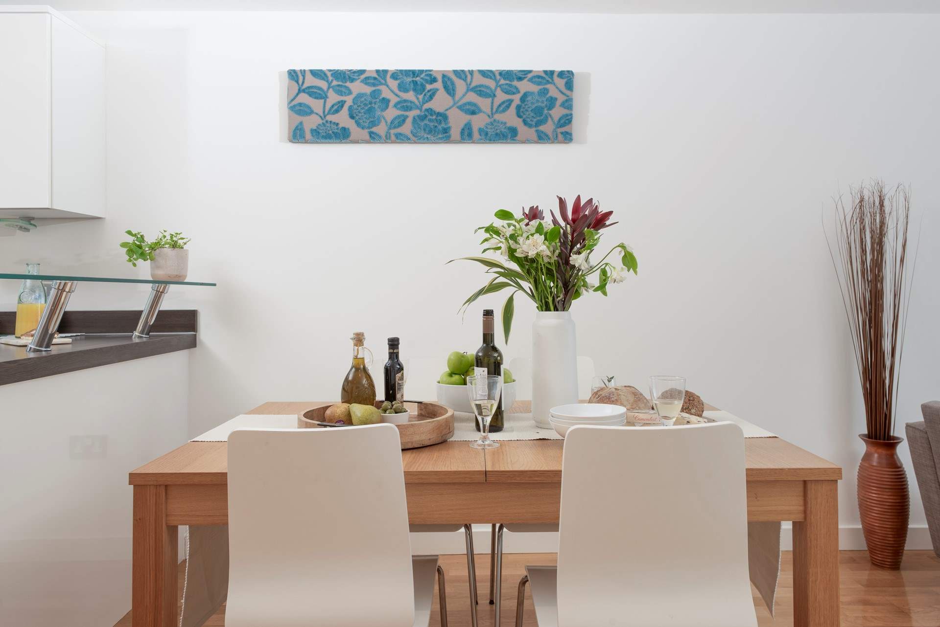 Social dining area for those special holiday memories.