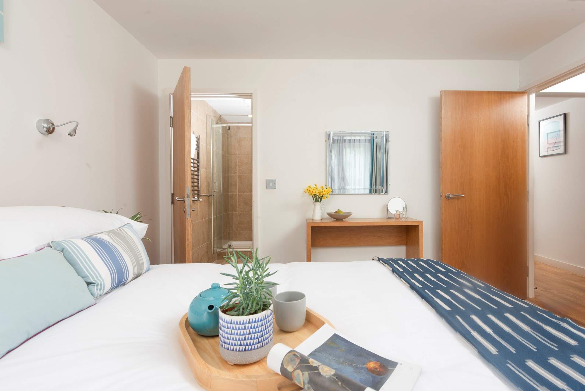 Bedroom 1 has an en suite shower-room.