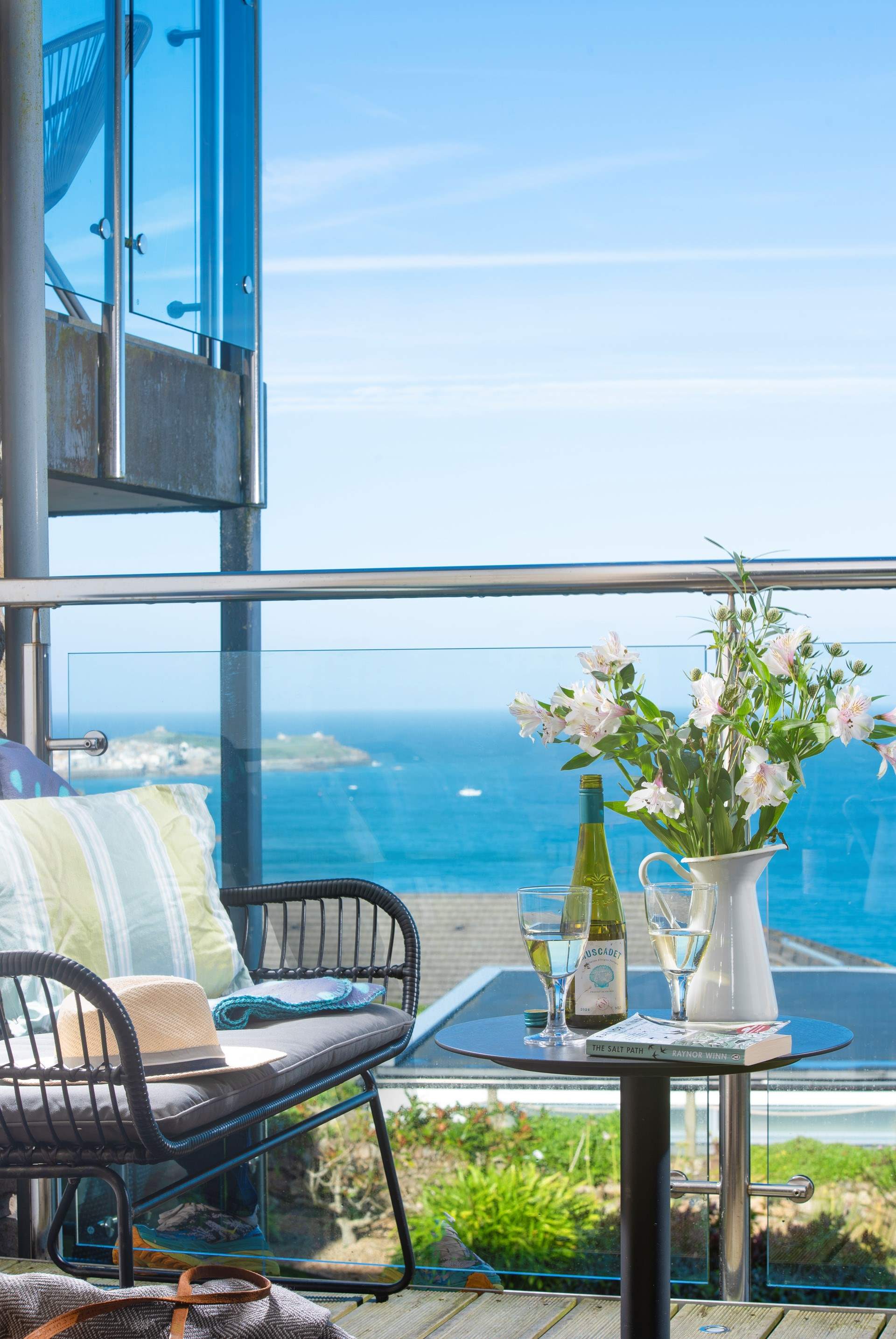 A perfect spot to enjoy a glass of wine.