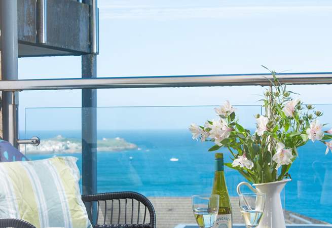 A perfect spot to enjoy a glass of wine.