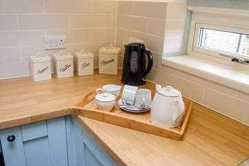 Kettle on, pot of tea and....relax!