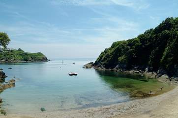 Readymoney Cove in Fowey is a great family beach.