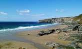 Trebarwith Strand. - Thumbnail Image