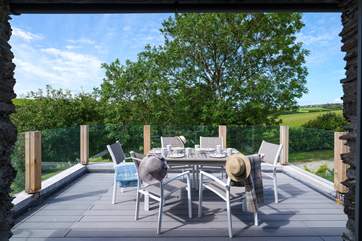 Sit back, relax and enjoy the sublime setting from the balcony.