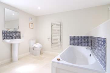 Bedroom 1 has spacious en suite bathroom.