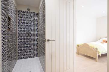 Not wishing to be outdone, the third bedroom also has a stylish en suite.