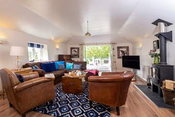 Plenty of room to relax at the end of a busy day exploring the delights of north Cornwall.