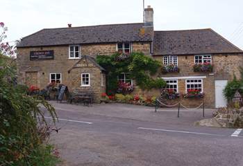 There is a lovely traditional pub in the village.