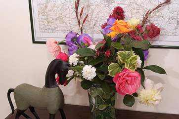 There is attention to detail throughout the cottage.