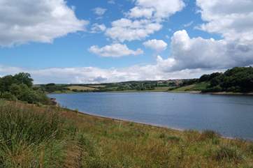 Wimbleball Lake on nearby Exmoor is great for walks and watersports.