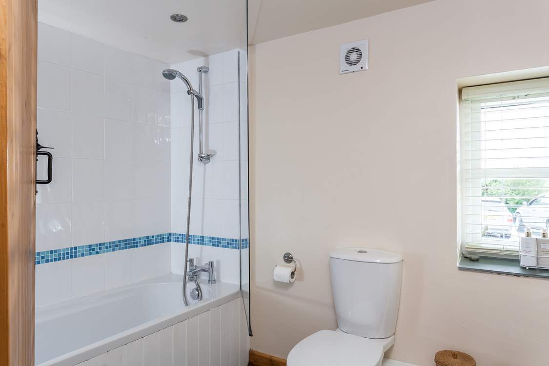 The en suite shower-room leads off from the main bedroom.