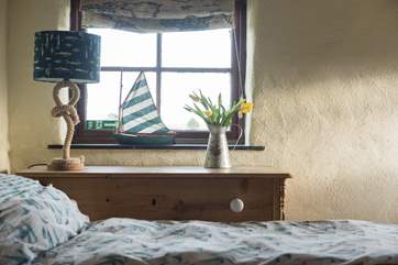 A lovely antique chest in Bedroom 2.