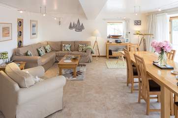 The lovely sitting-room.