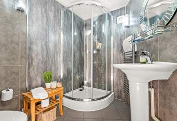 The en suite shower-room for bedroom 2.