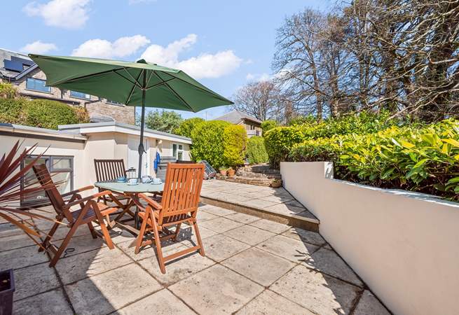 The approach down to Heron's Rest.