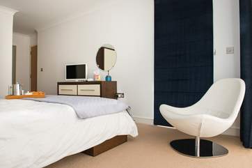 The apartment has been stylishly furnished throughout.