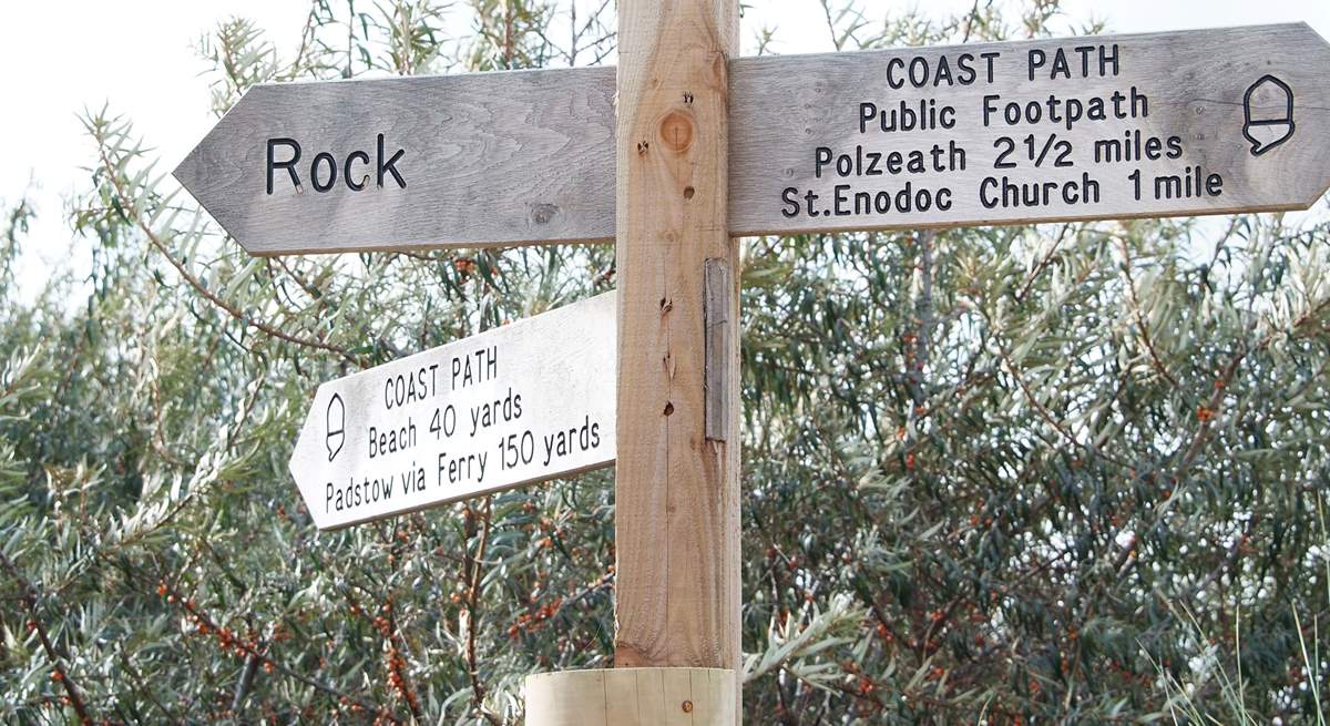 Fantastic coastal walks are to be explored at Rock.