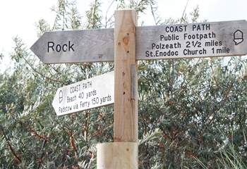 Fantastic coastal walks are to be explored at Rock.