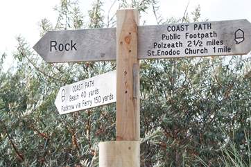 Fantastic coastal walks are to be explored at Rock.