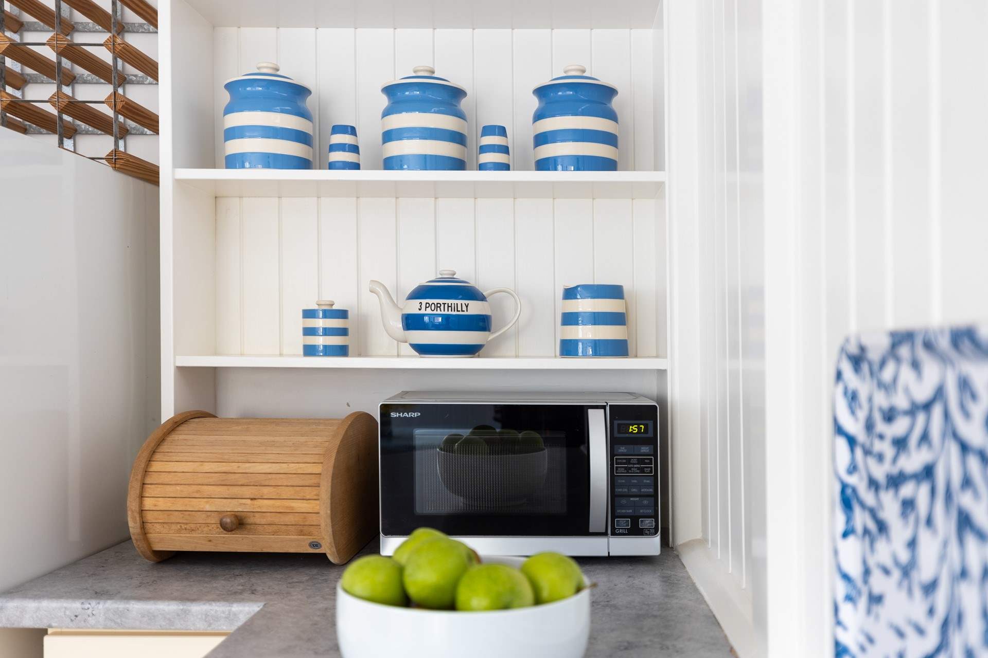 Lovely Cornishware, well what else would you expect?