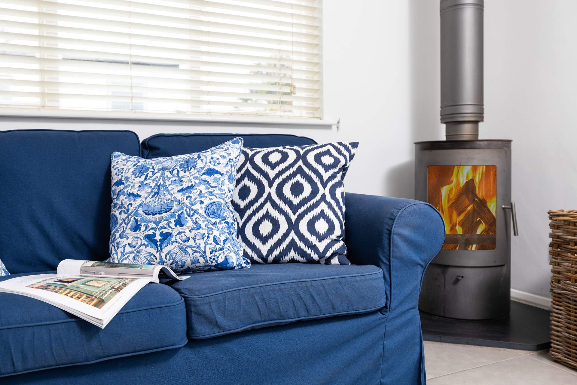 3 Porthilly has a gorgeous wood-burner, keeping you warm and cosy whatever the weather!