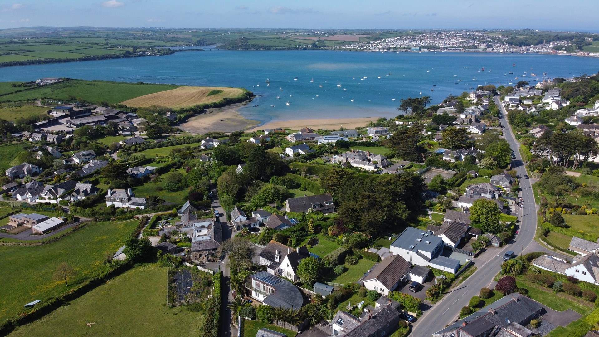 Rock is a gorgeous village on the banks of the Camel Estuary.
