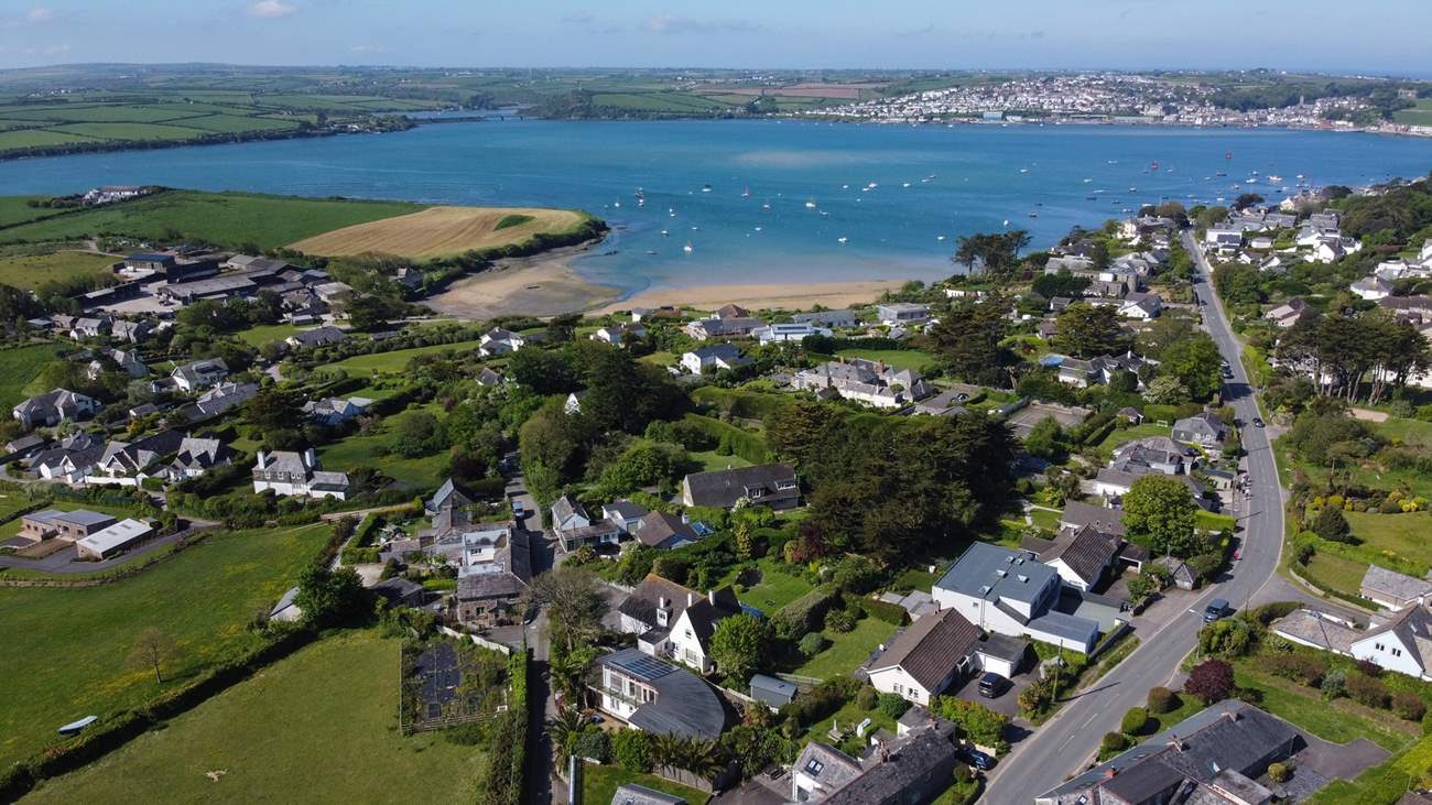 Rock is a gorgeous village on the banks of the Camel Estuary.