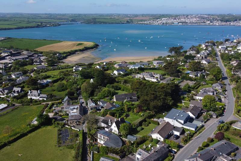 Rock is a gorgeous village on the banks of the Camel Estuary.