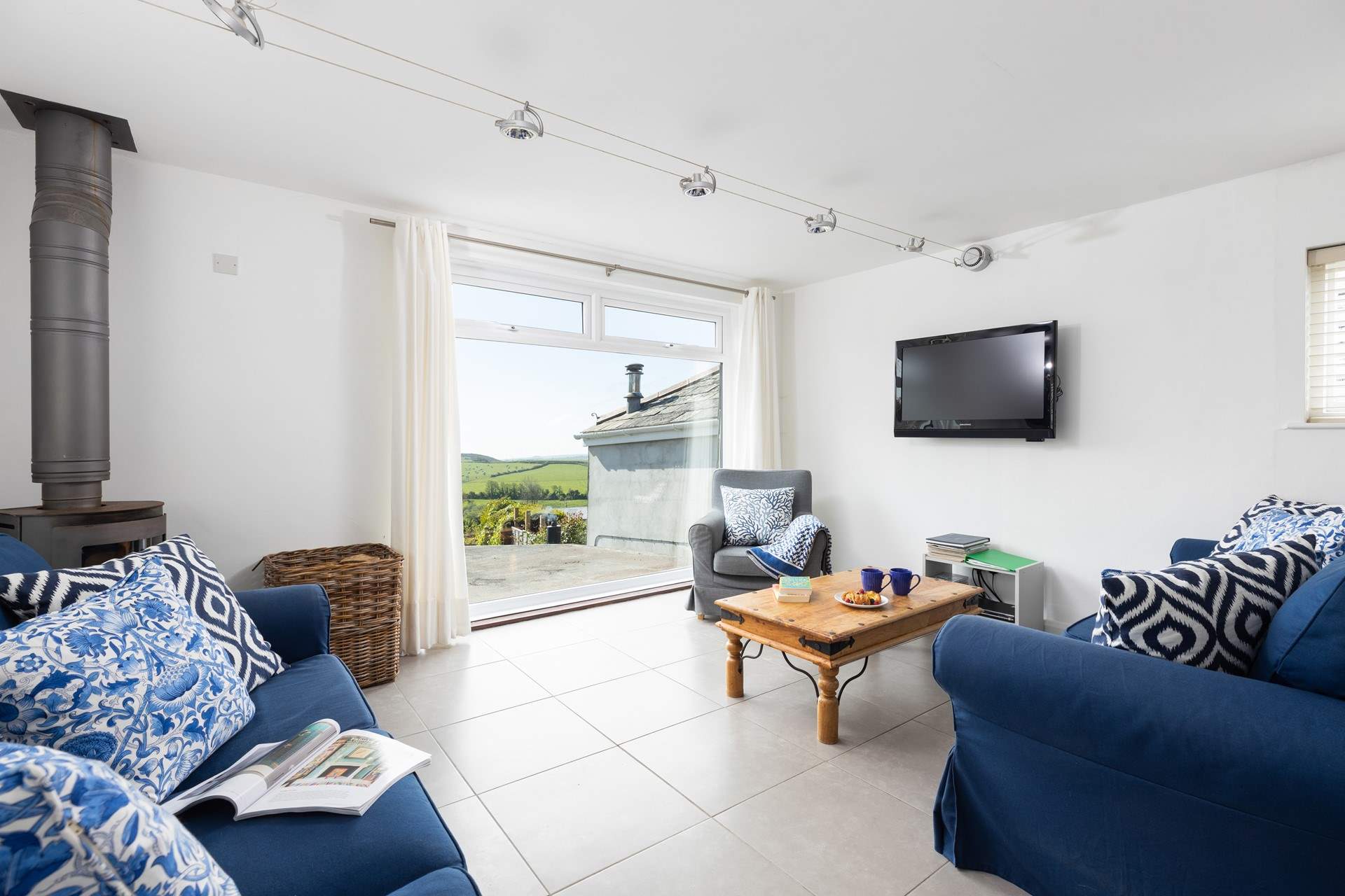 Sit back relax. Why not watch a film or two or just enjoy the lovely view.