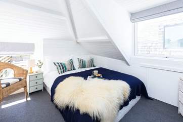 Bedroom 6 is quite charming and of course also has its own en suite shower-room