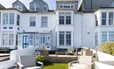 Anchorage nestles in amongst its elegant neighbours in the popular terrace overlooking Port Gaverne. - Thumbnail Image