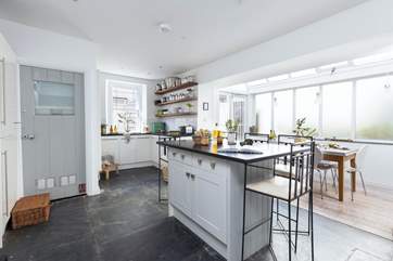 The kitchen/dining-room