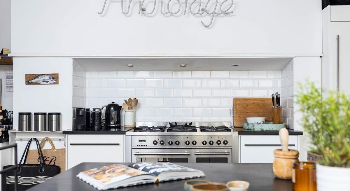 The kitchen/dining-room is sure to become the heart of the home