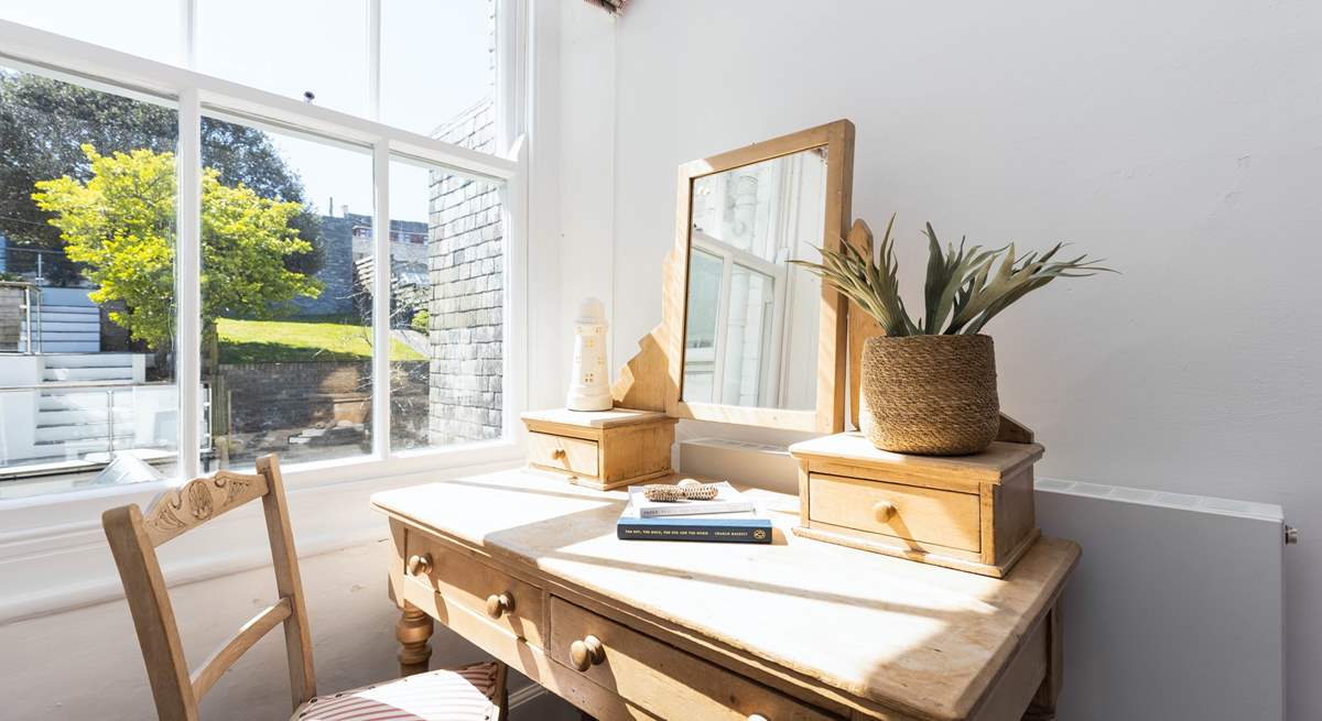 Bedroom Two enjoys views over the gardens