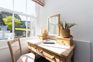 Bedroom Two enjoys views over the gardens