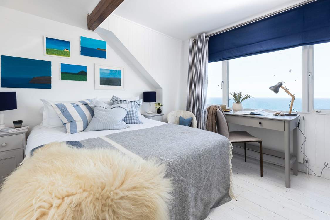 Both bedrooms on the second floor have 'zip and link' beds so can be set up as twin beds or a king-size bed